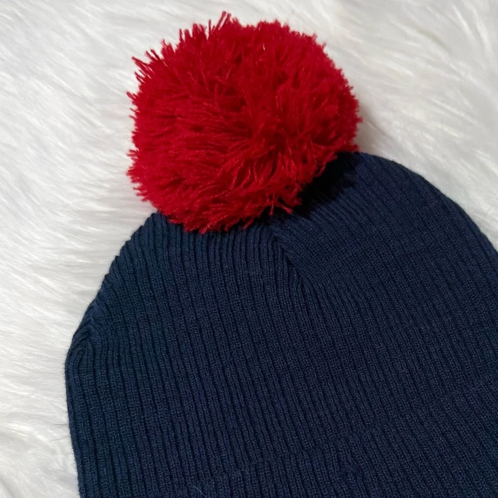 Youth Boy Navy Spider-Man and Dinosaur Knit Beanie Bundle